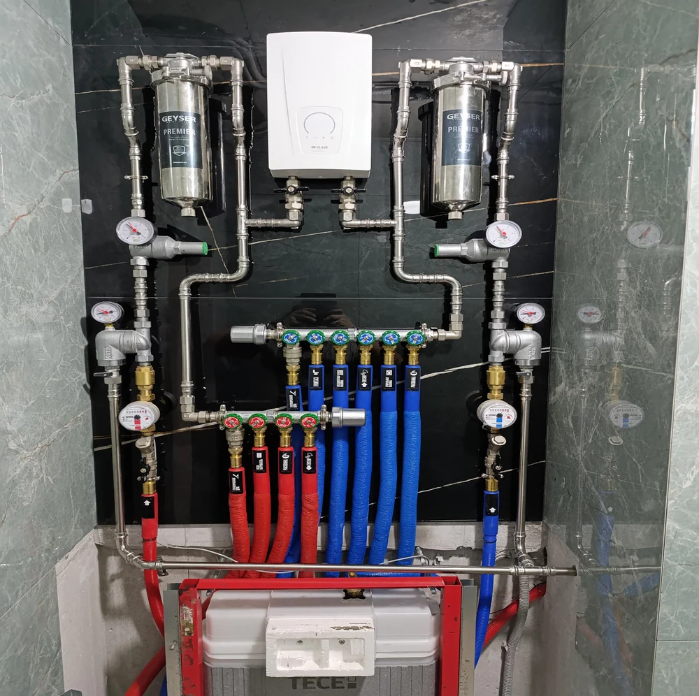 Сборка вводного узла